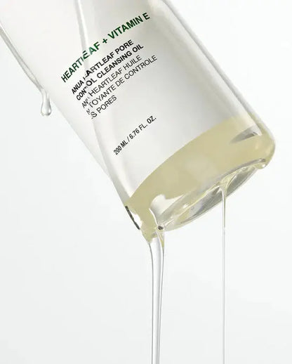 Huile nettoyante contrôle des pores à l’Heartleaf CareGlowing